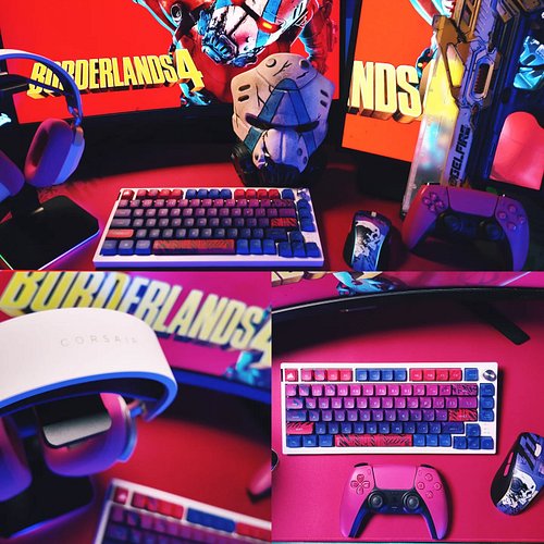 I'M ALL @borderlands READY with the new @corsair Custom Lab gaming gear!
I took my time to customize my own gear+setup and lo...