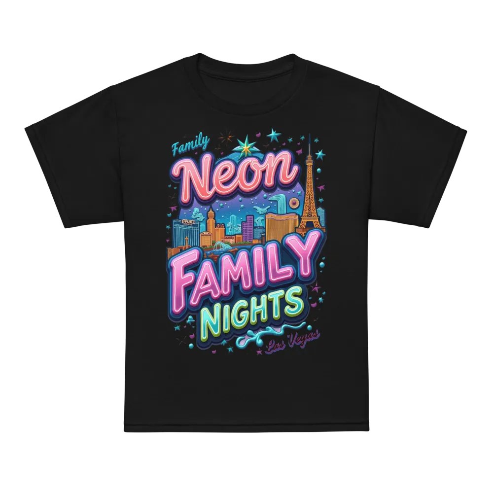 Neon Nights Las Vegas Youth Sports Tee product image (14)