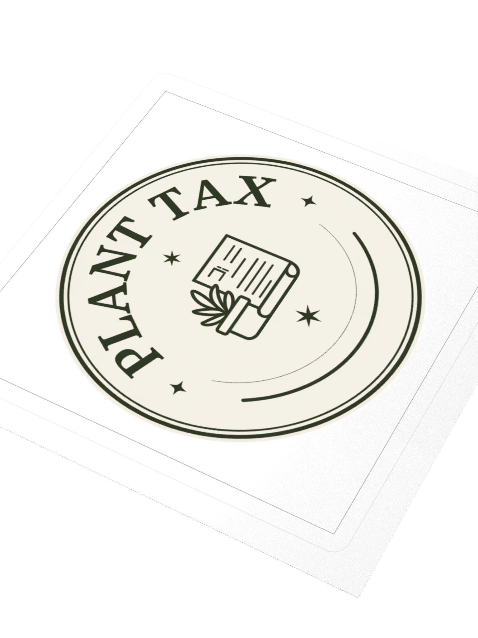 Plant Tax — Sticker product image (3)