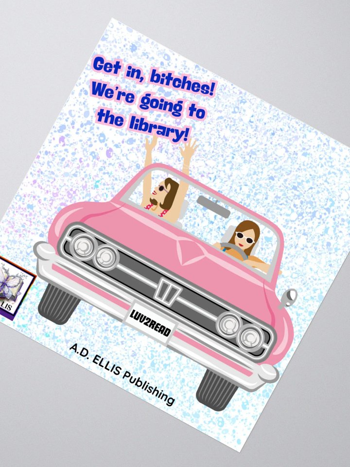 Library Sticker product image (3)