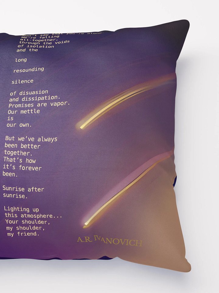 Don't Tell Me it's Over (Throw Pillow) product image (4)