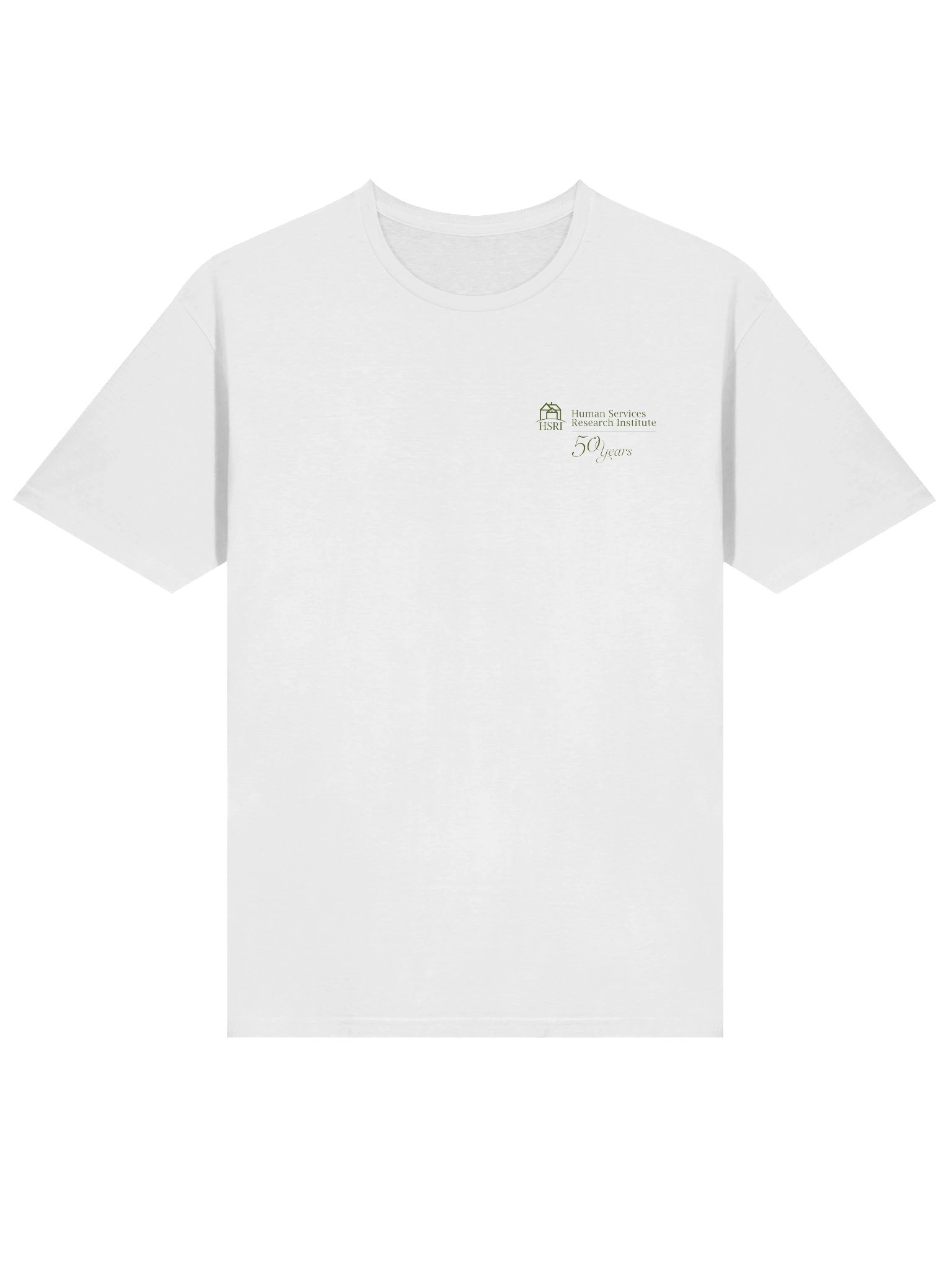 HSRI 50th Anniversary Crewneck Soft-Style T-Shirt - White product image (3)