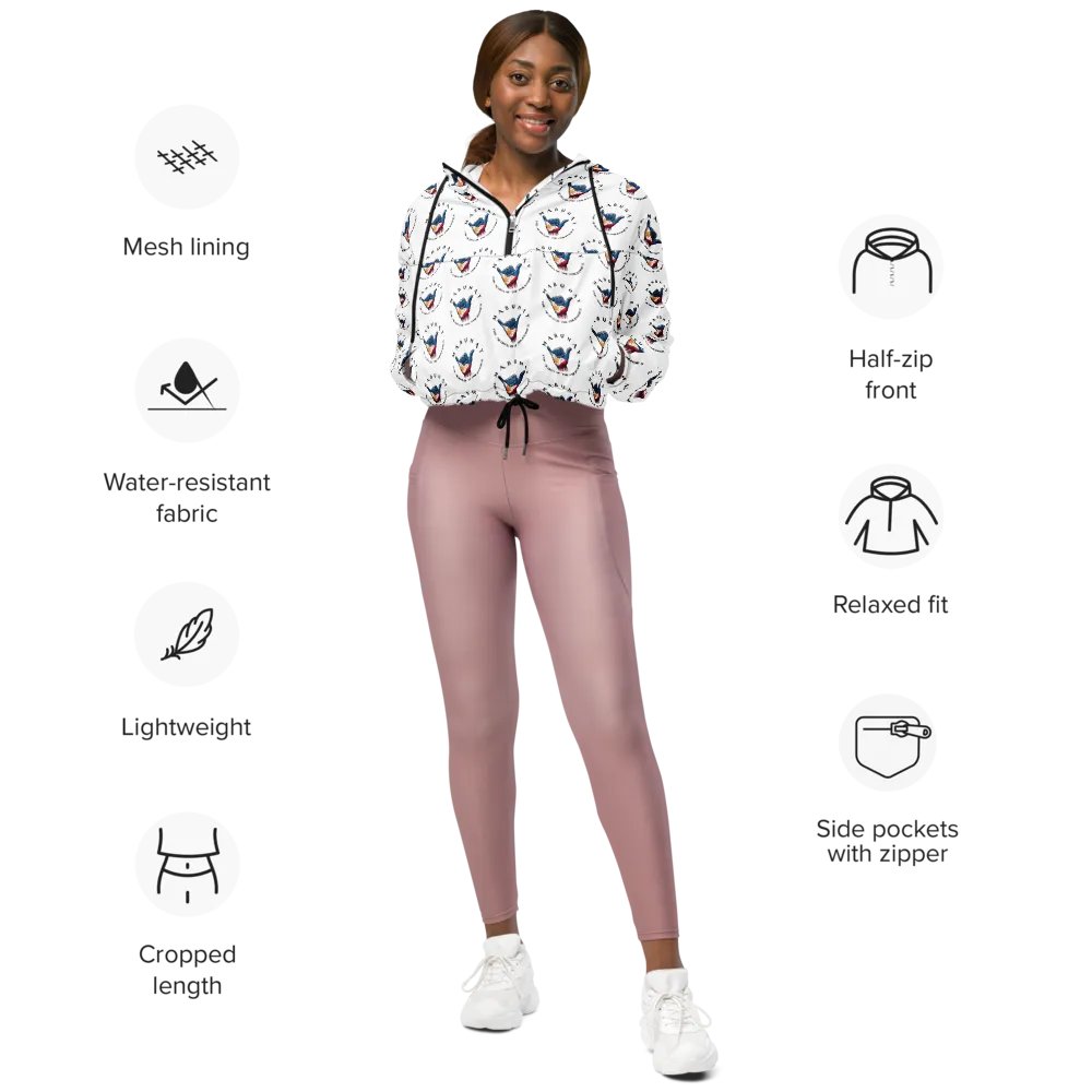 Women’s Cropped Windbreaker - 