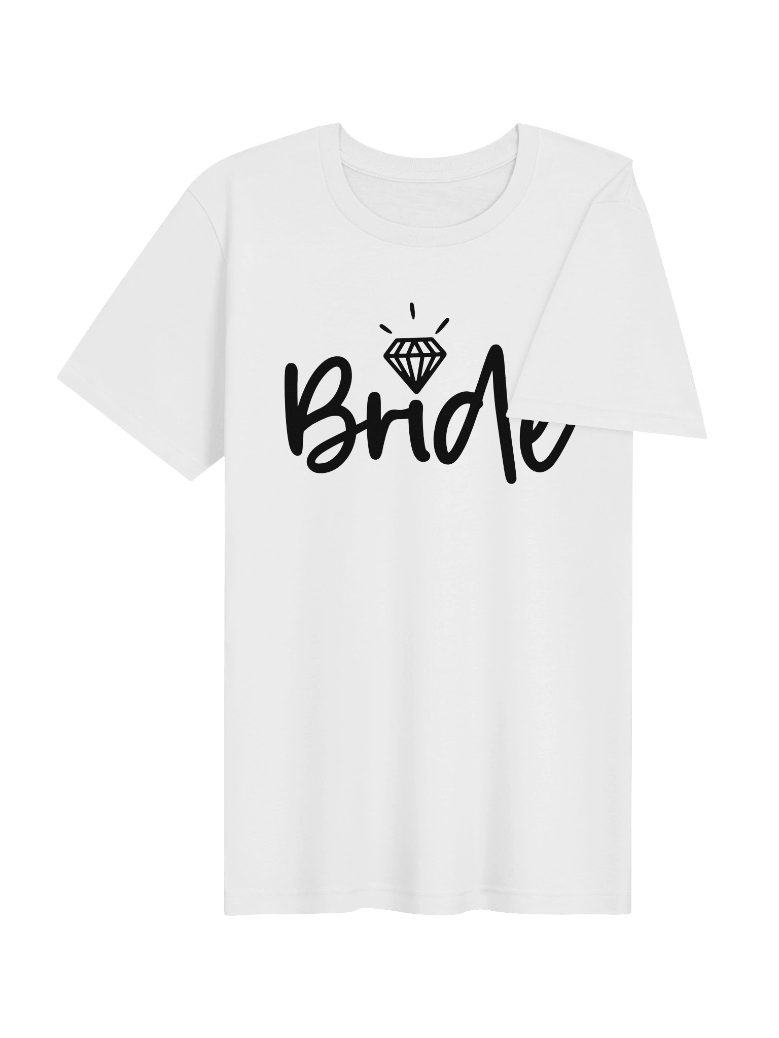 Bride T-Shirt | Wedding Day Bride Shirt | Bachelorette & Honeymoon Tee product image (5)