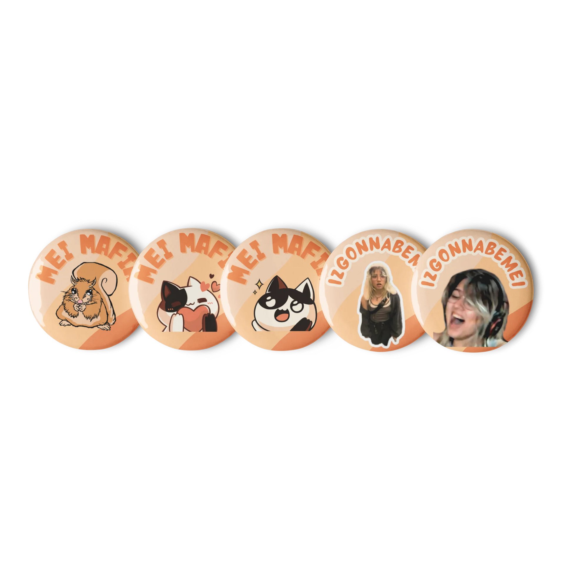MEI MAFIA Pin Button Set product image (1)