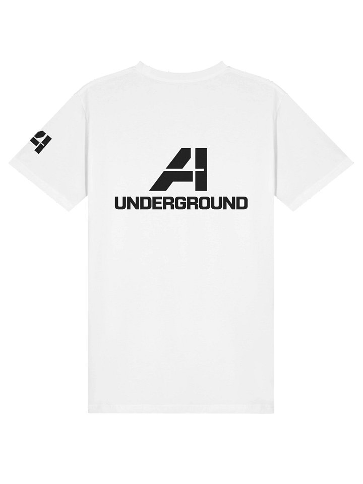 AI UNDERGROUND TSHIRT WHITE BACK LOGO product image (2)