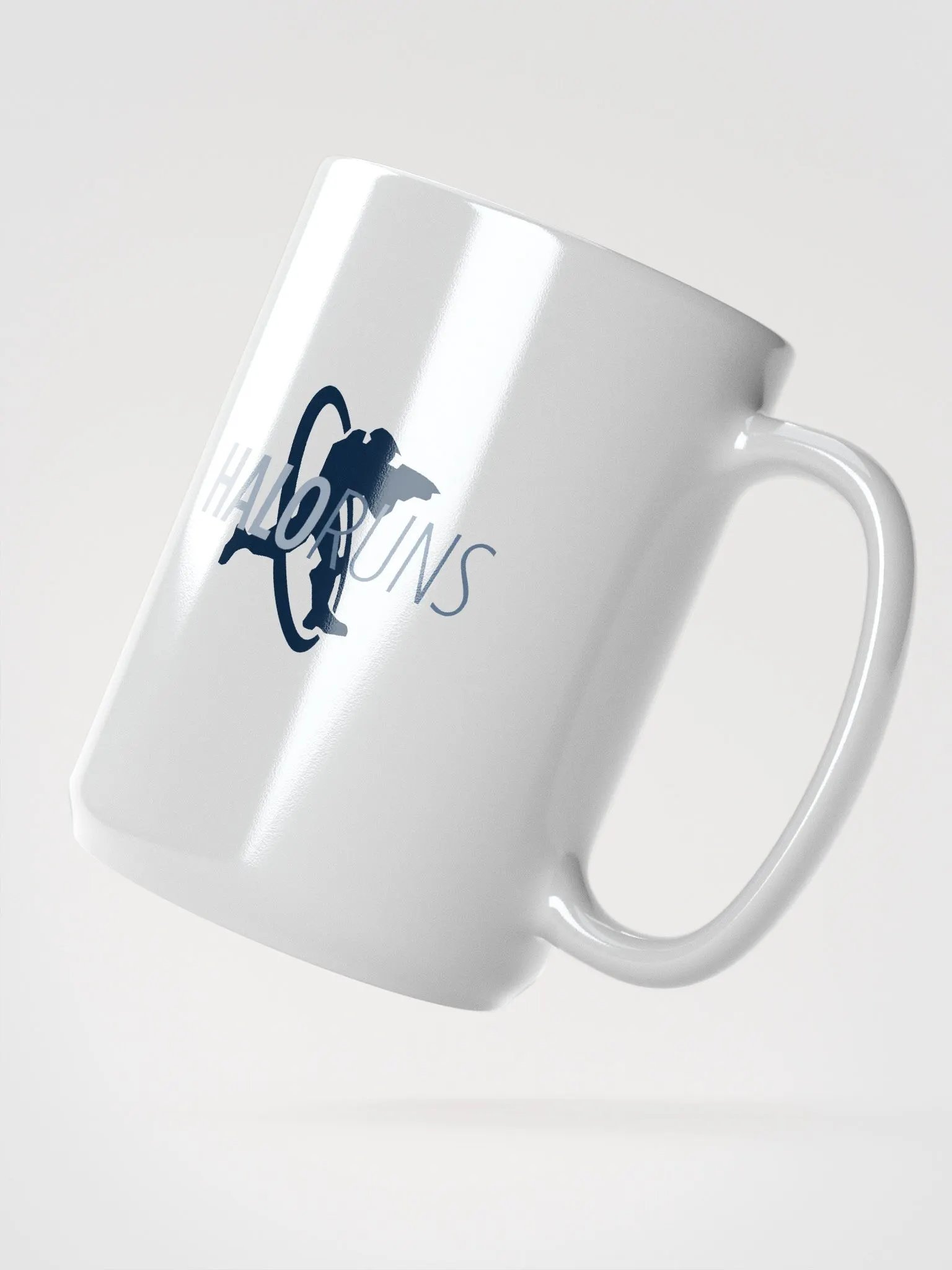 HaloRuns Coffee Mug (Logo w/ Text) product image (2)