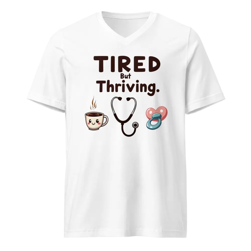 Thriving in Style v-neck tee product image (1)