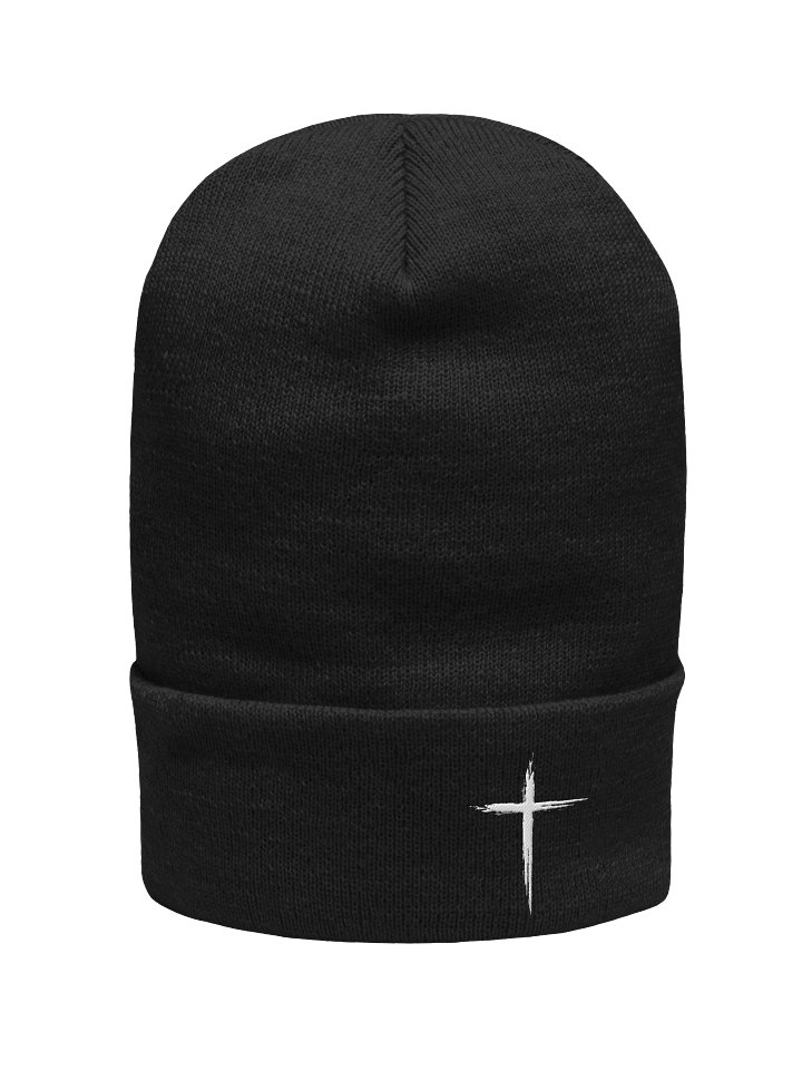 Divine Cross Cuffed Beanie product image (1)