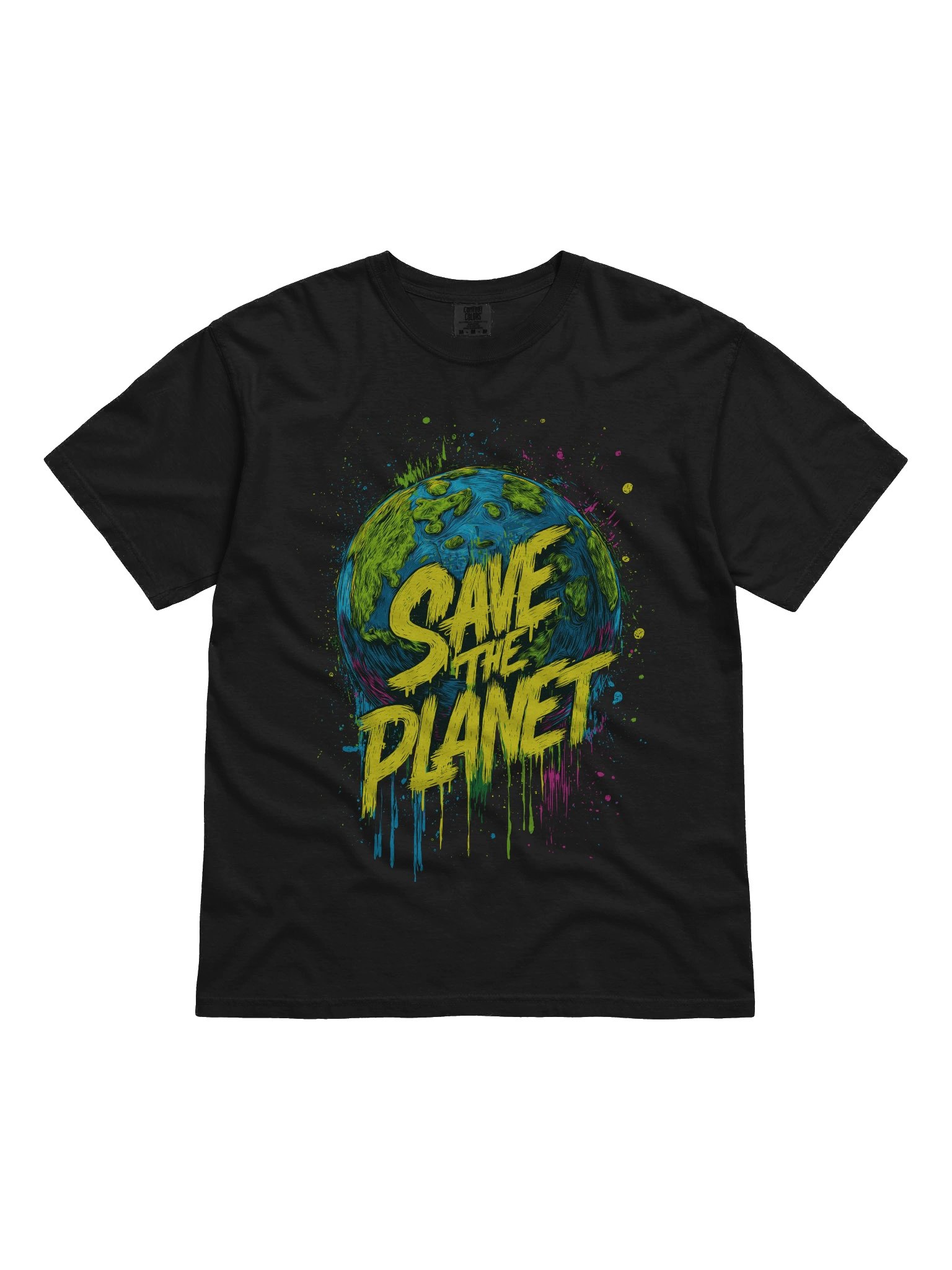 Save The Planet – Eco Street Art Tee product image (1)