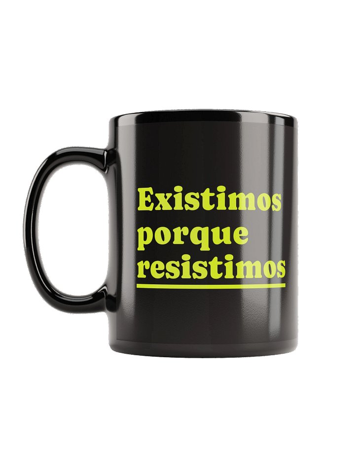 Existimos Black Mug product image (1)
