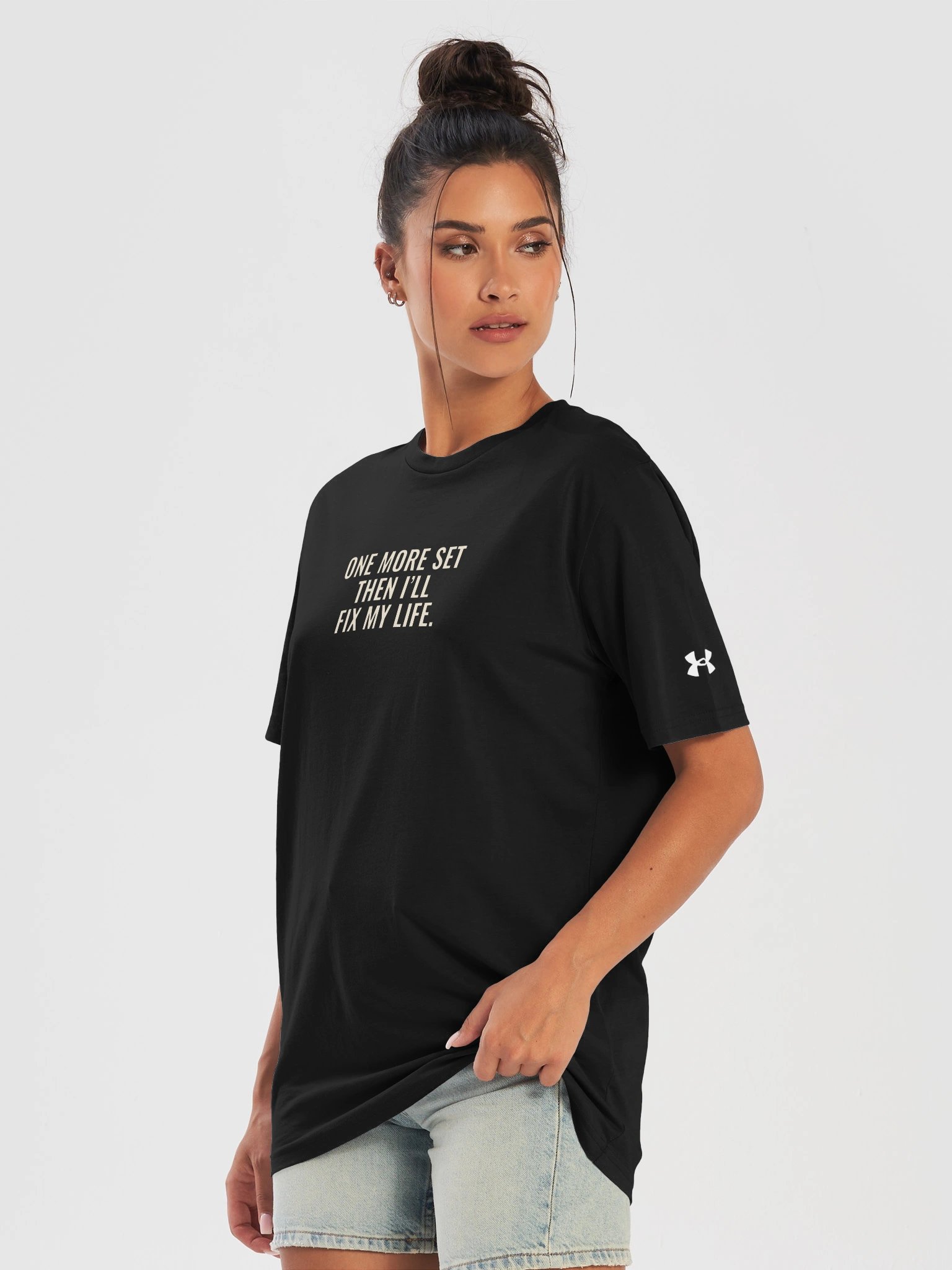 One More Set Then I’ll Fix My Life Gym Tee product image (4)
