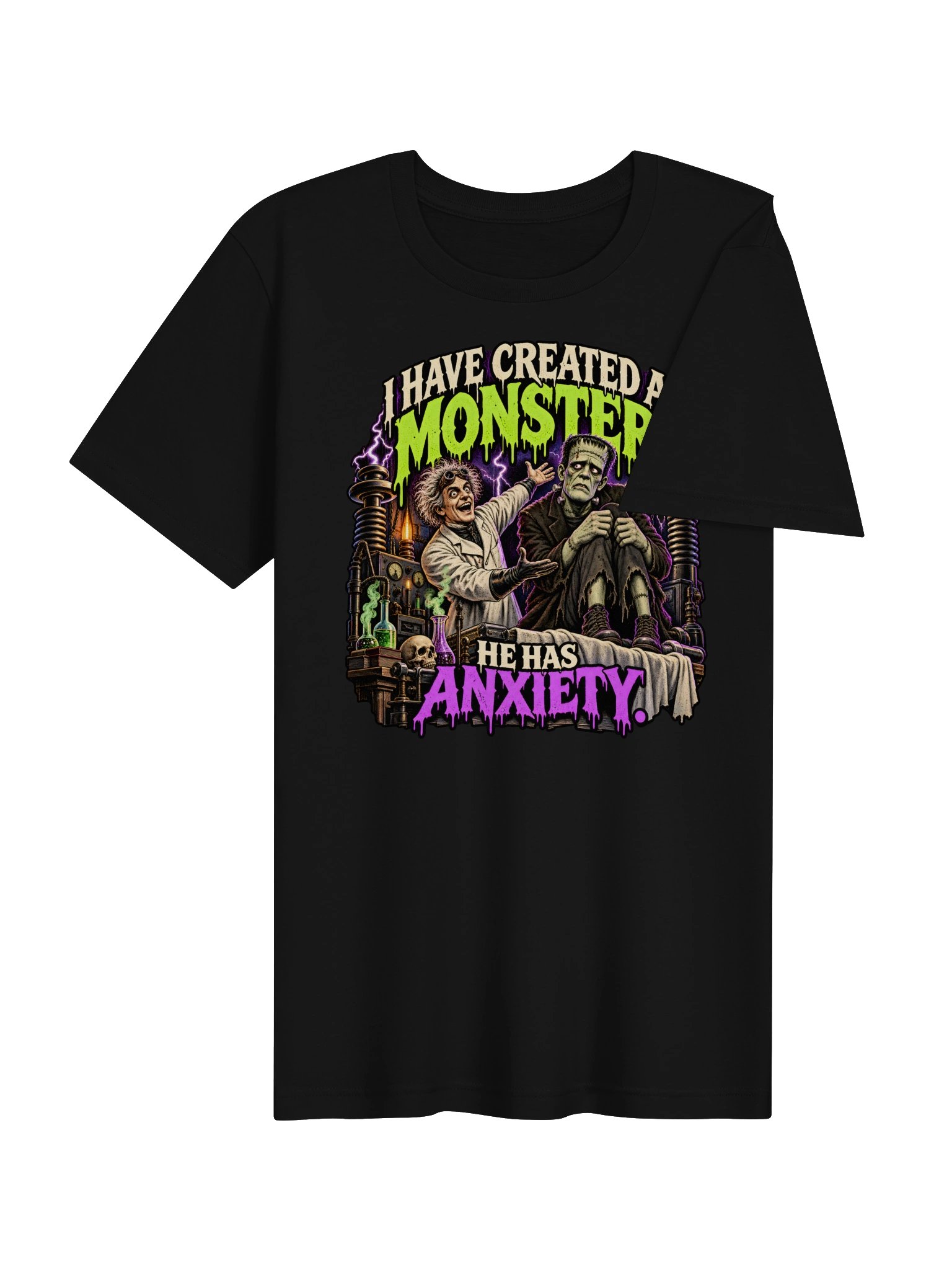 I Have Created a Monster Anxiety Horror Tee product image (14)