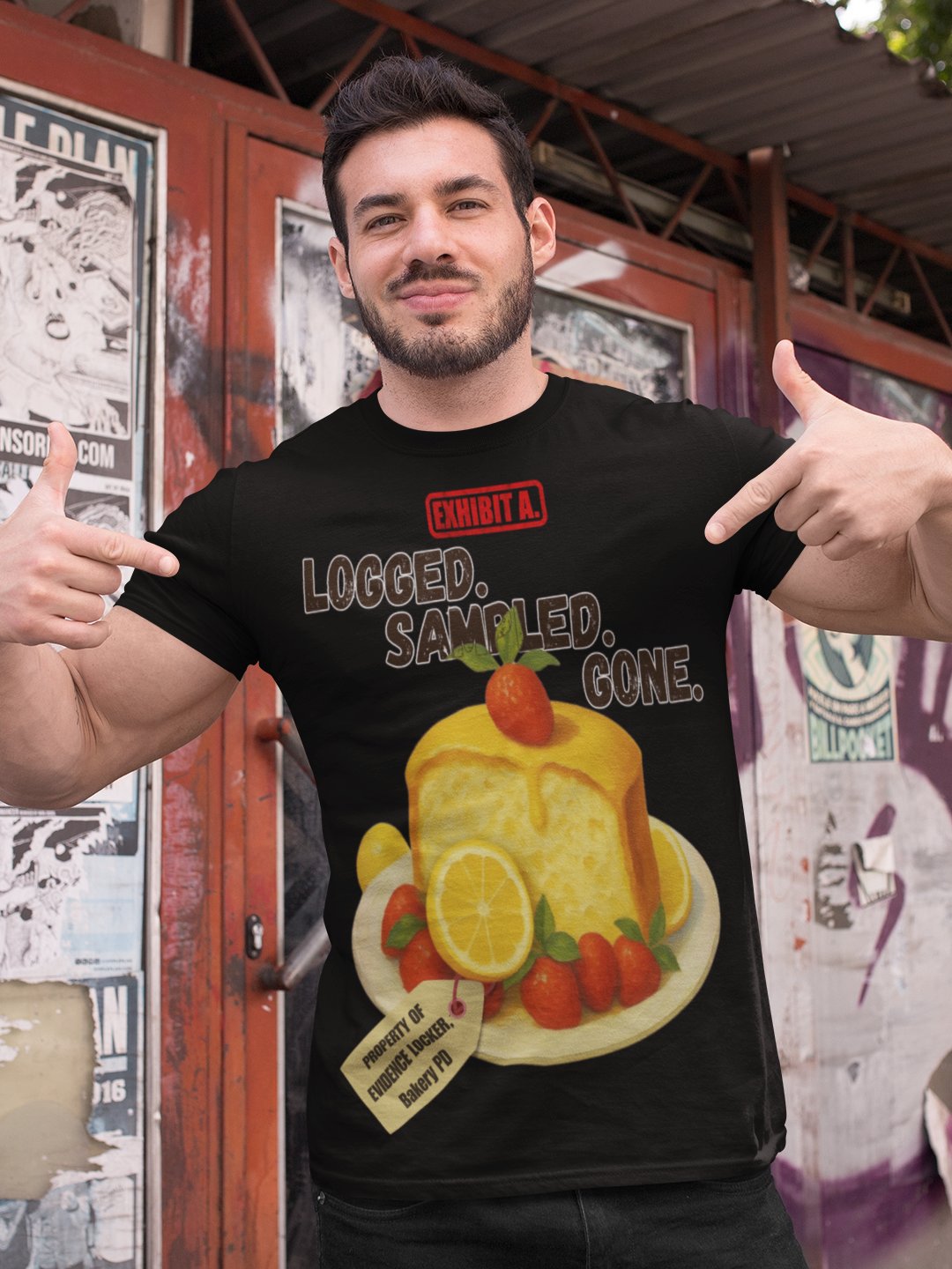 Lemon Pound Cake Evidence Division Shirt product image (35)