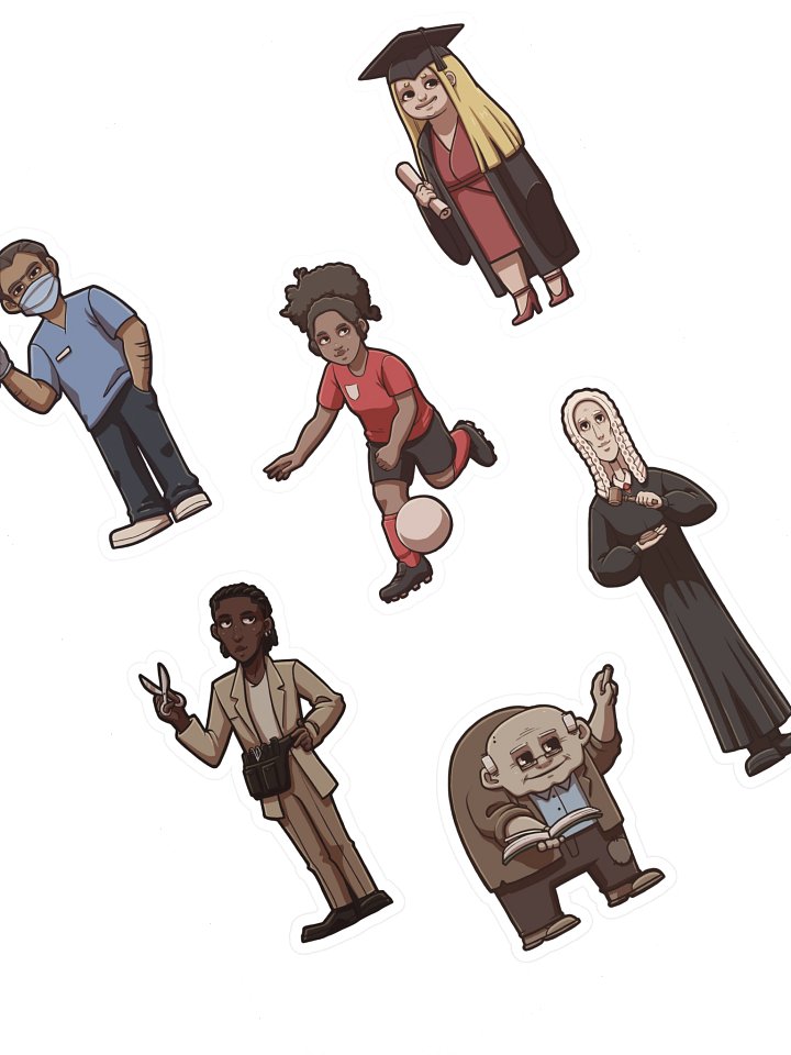 Class of Professionals- Sticker Sheet #4 product image (2)