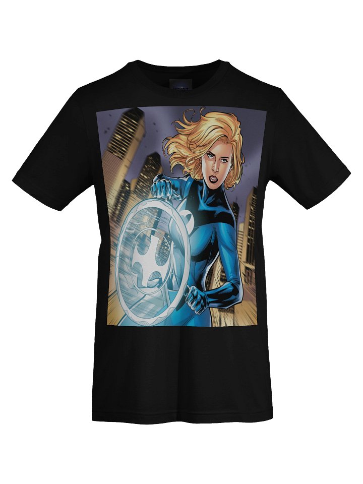 Invisible Woman Phantom Shield Supersoft T-Shirt – Veiled Force Vortex product image (1)