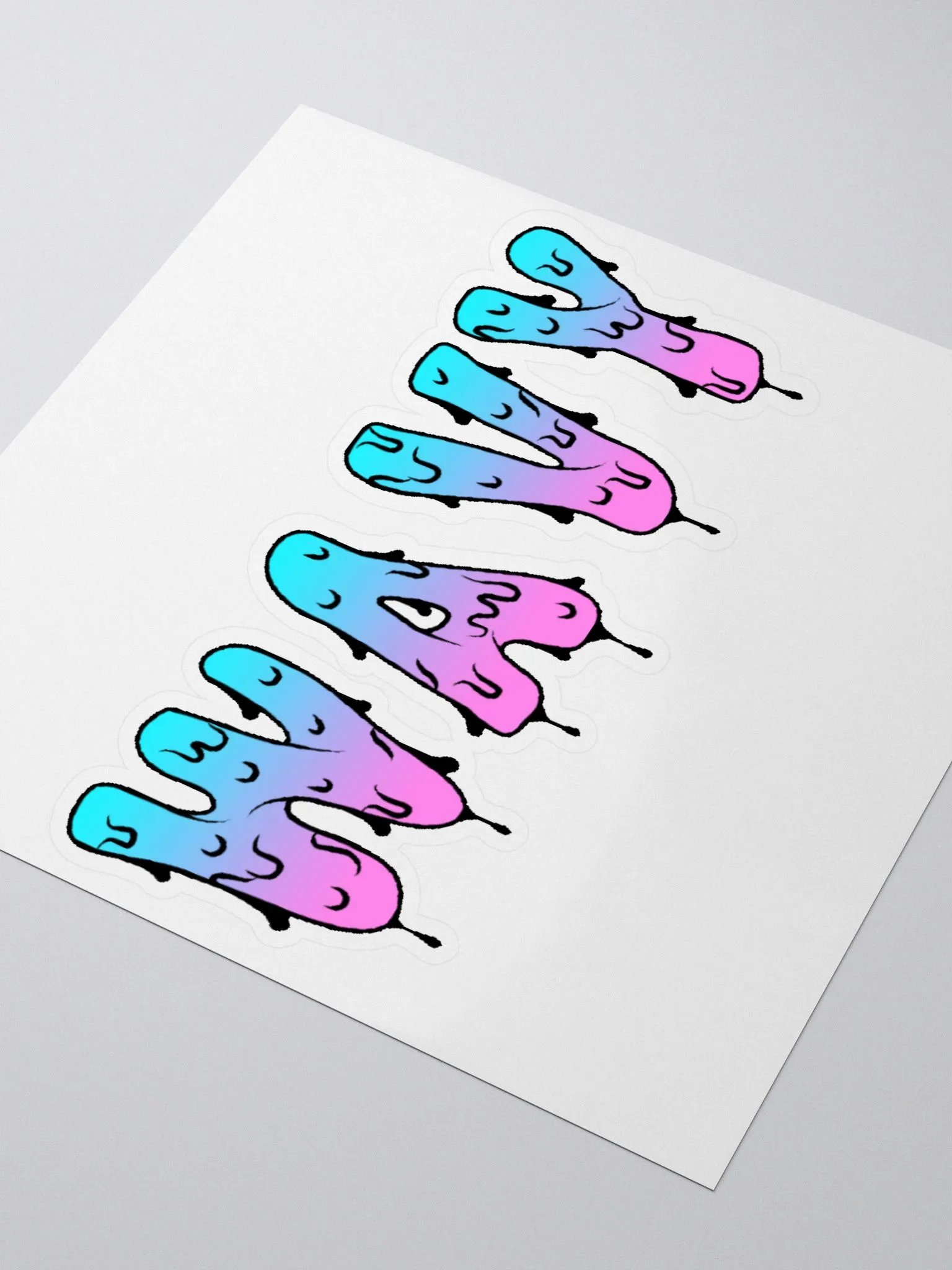 Wavy Gradient Sticker product image (3)