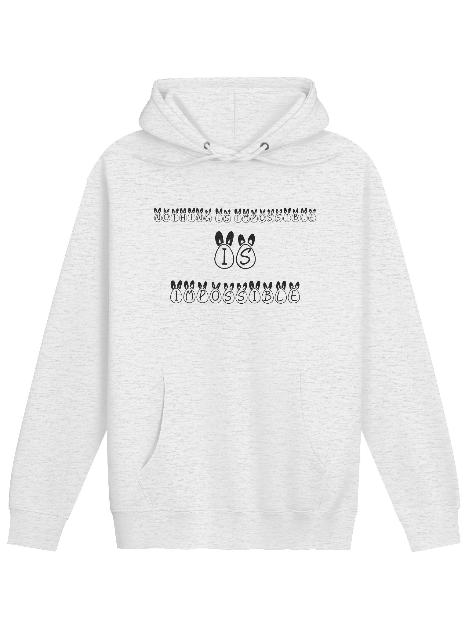 Nothing Is Impossible Motivational Hoodie | Inspirational Quote Unisex Pullover Hoodie product image (4)