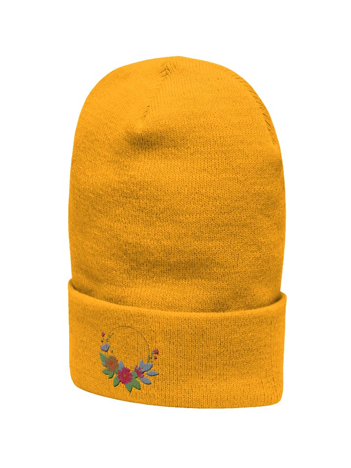 Flowers C Yupoong Cuffed Beanie product image (15)