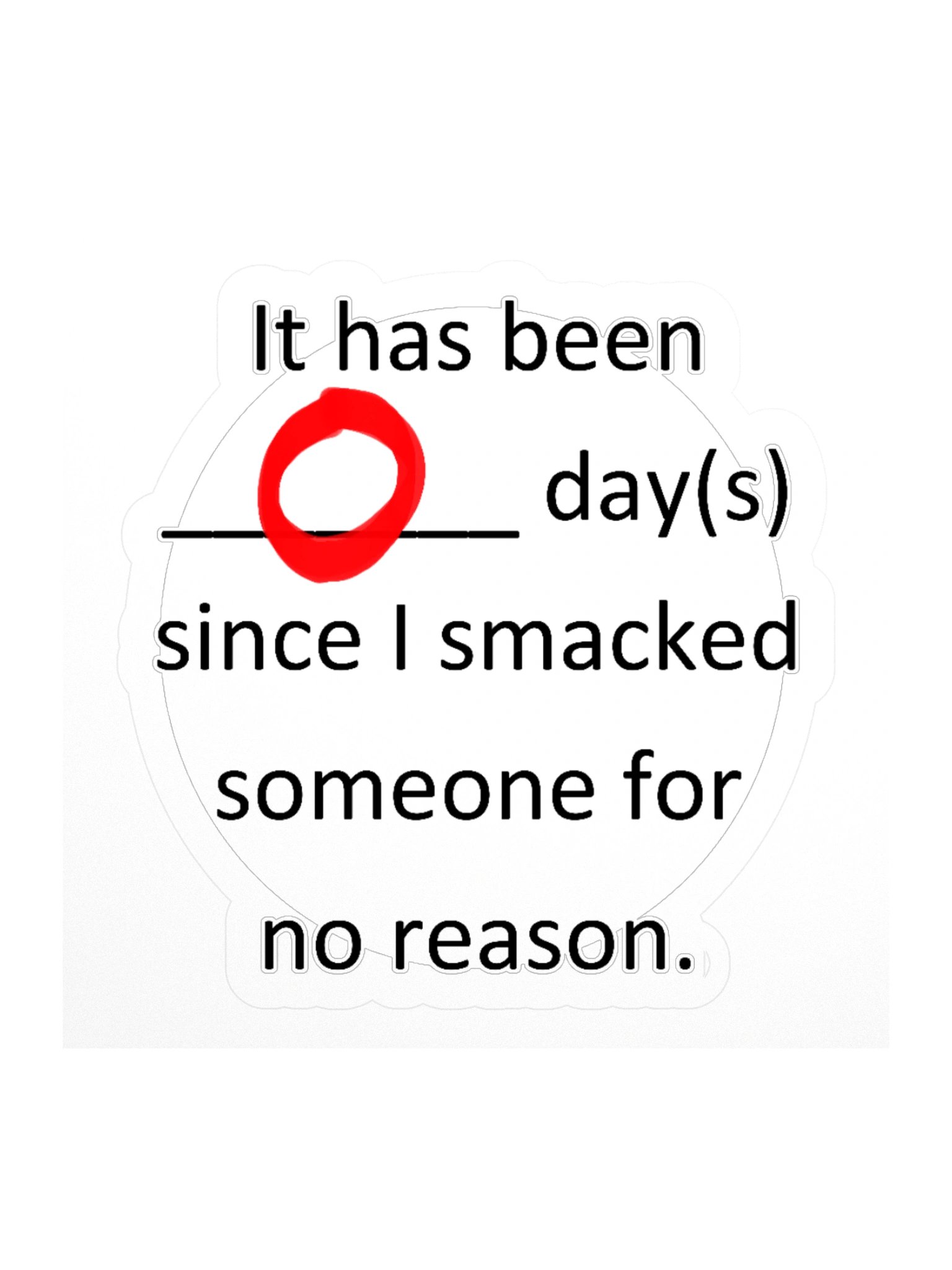Zero Days Sticker product image (2)