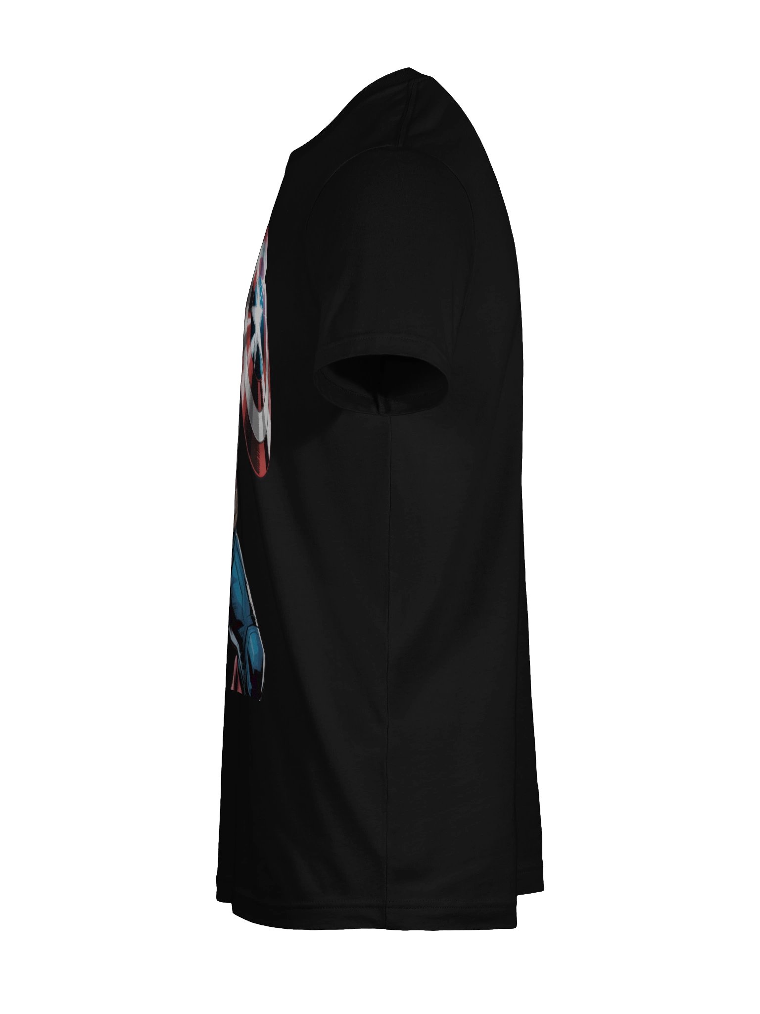 Lunar Lunge: Captain America Shadowed Sentinel T-Shirt product image (11)