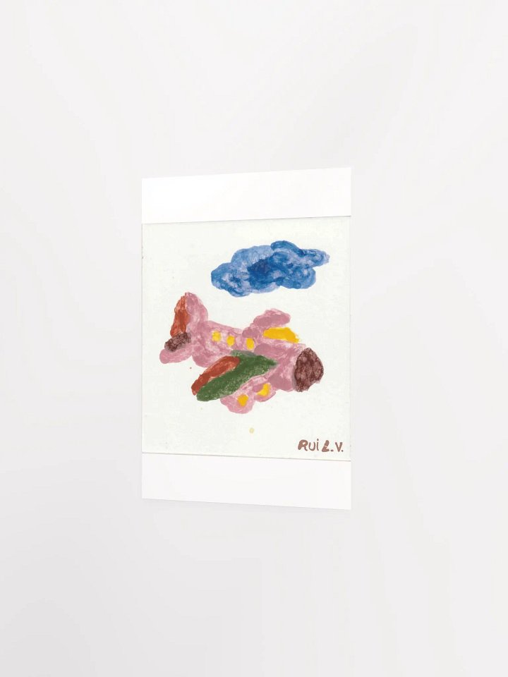 Kid Airplane (Enhanced Matte Paper Poster) product image (9)