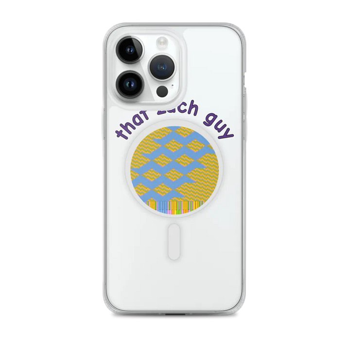 that zach guy clear iphone case product image (2)