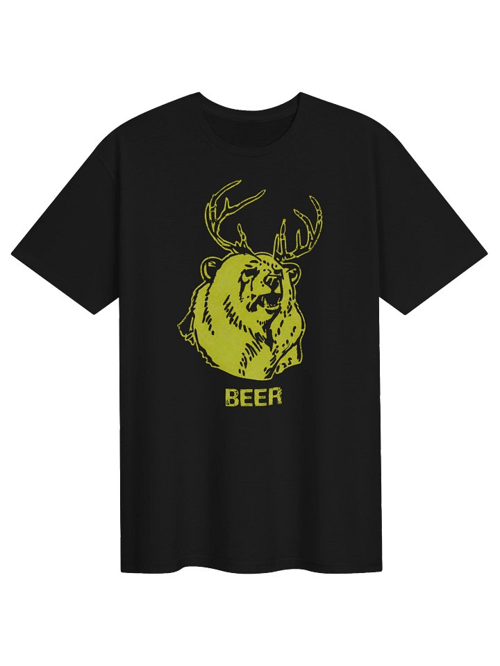Beer Bear Shirt – Funny Camping & Outdoor Premium Cotton Tee product image (6)