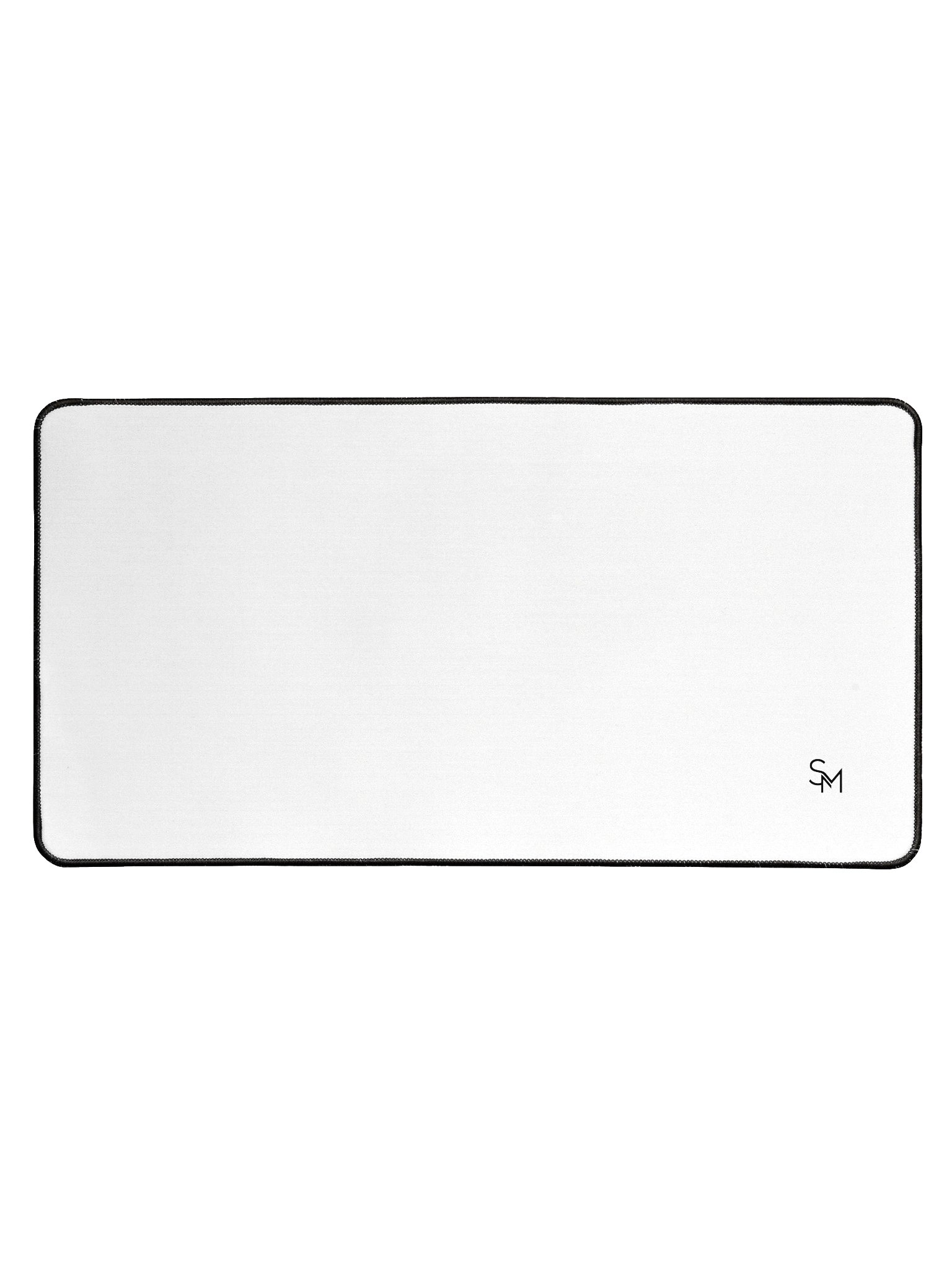 Minimal Black Monogram Desk Mat product image (1)
