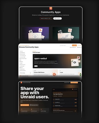 🚀 Power up your Unraid server instantly!

The Community Apps ecosystem is where the magic happens. Thousands of plugins and D...