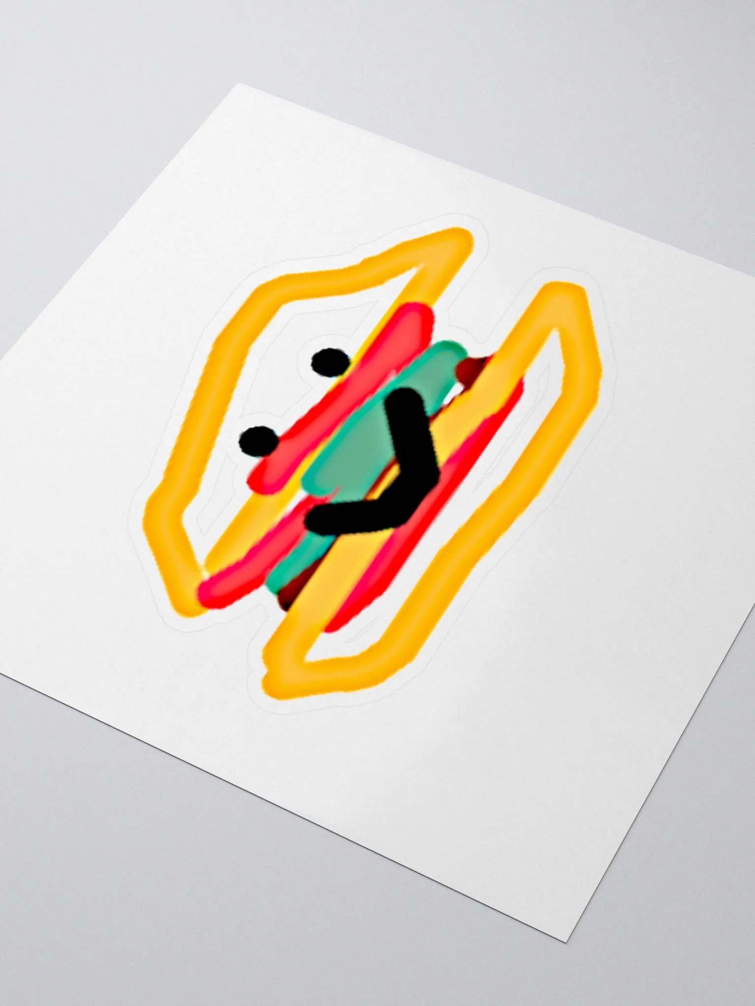 Hamburger Sticker product image (3)