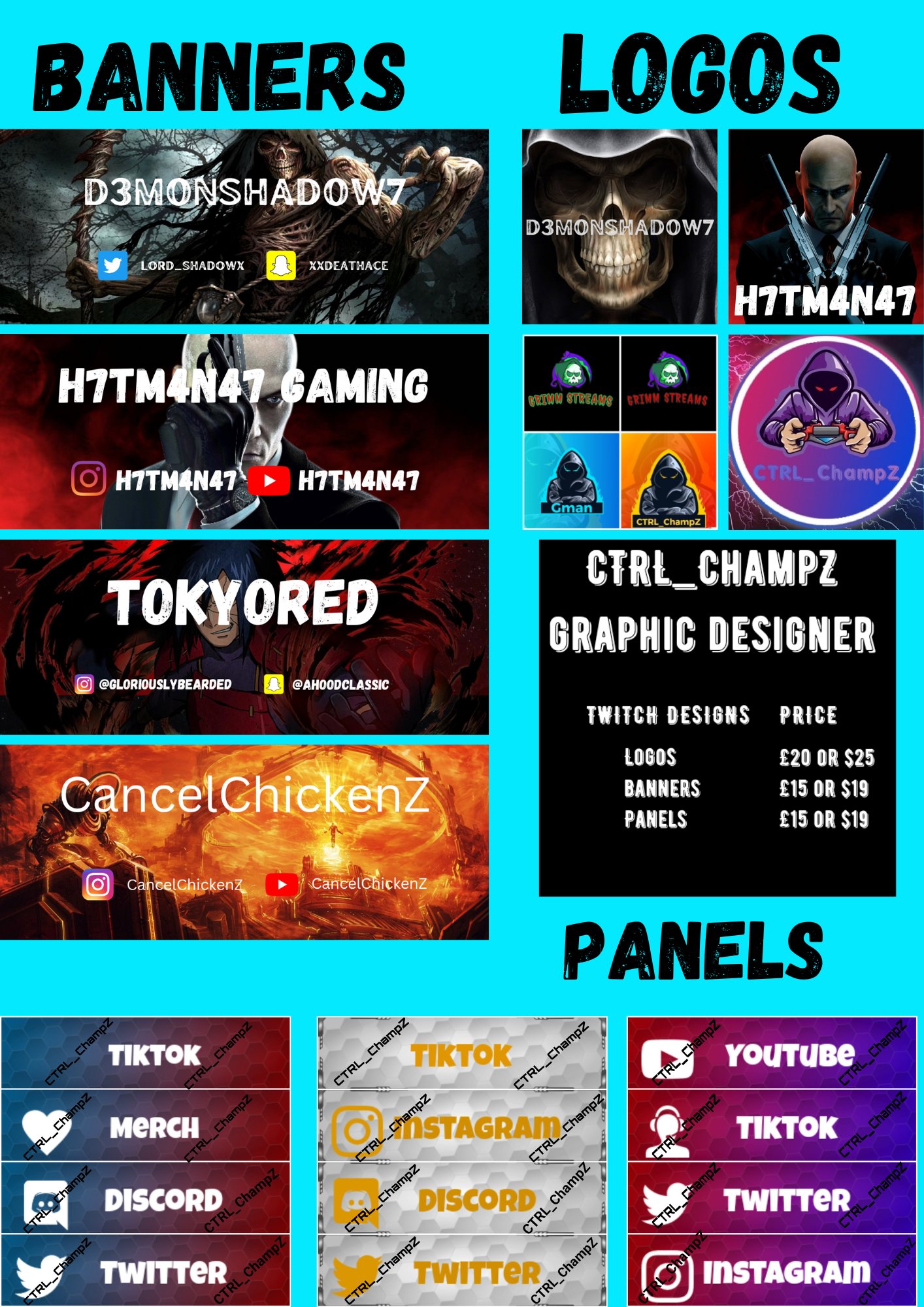 Logo, banner and Panels product image (1)
