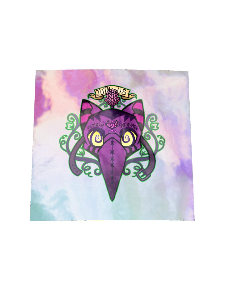 GrinningHazard Logo Holographic Sticker product image (1)