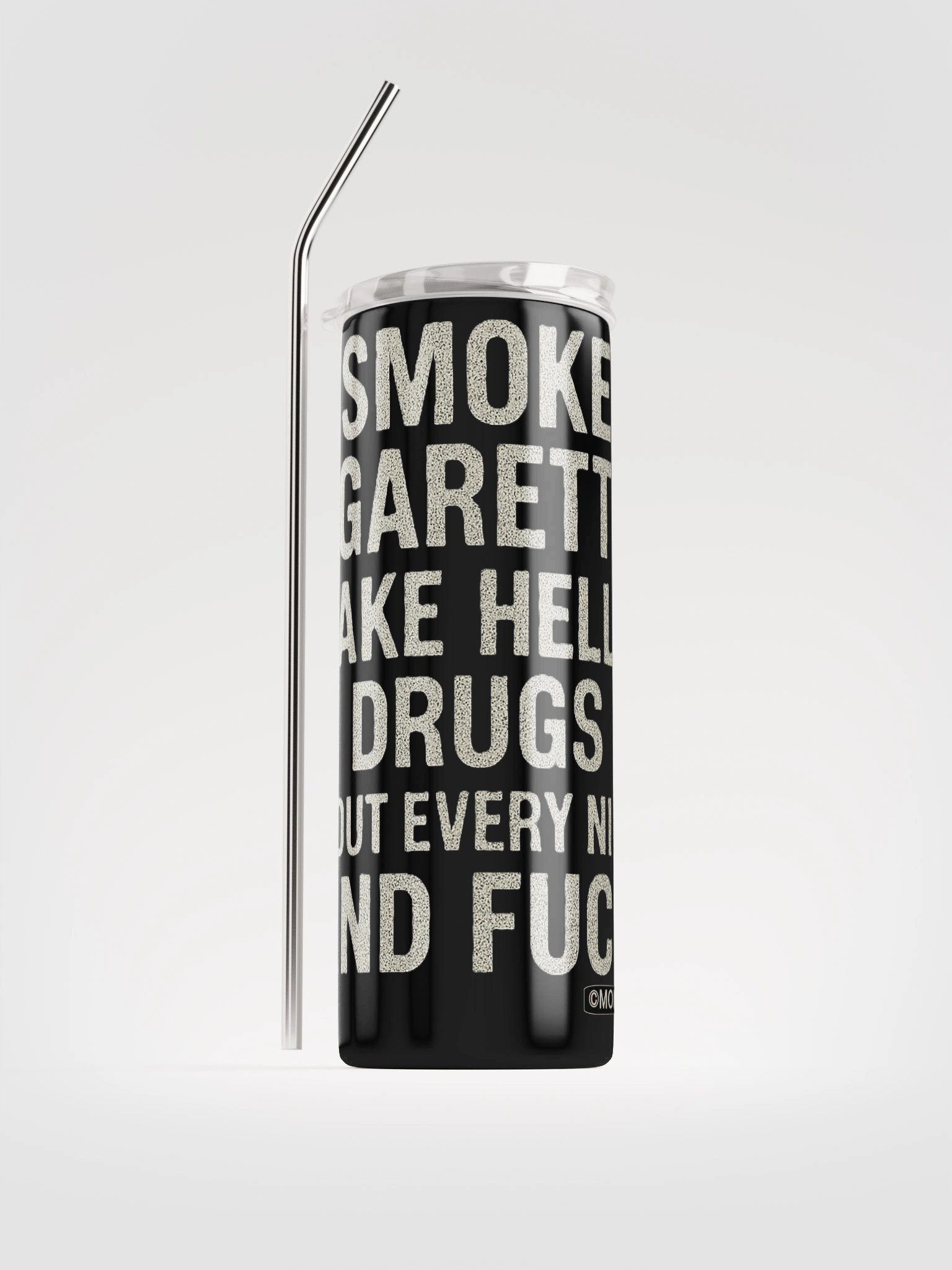 (EXPLICIT) GO OUT EVERY NIGHT AND F*** - Stainless Steel Tumbler product image (1)