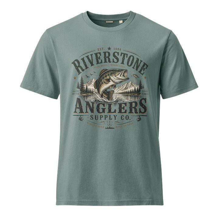 Riverstone Anglers Vintage Fish Tee product image (1)