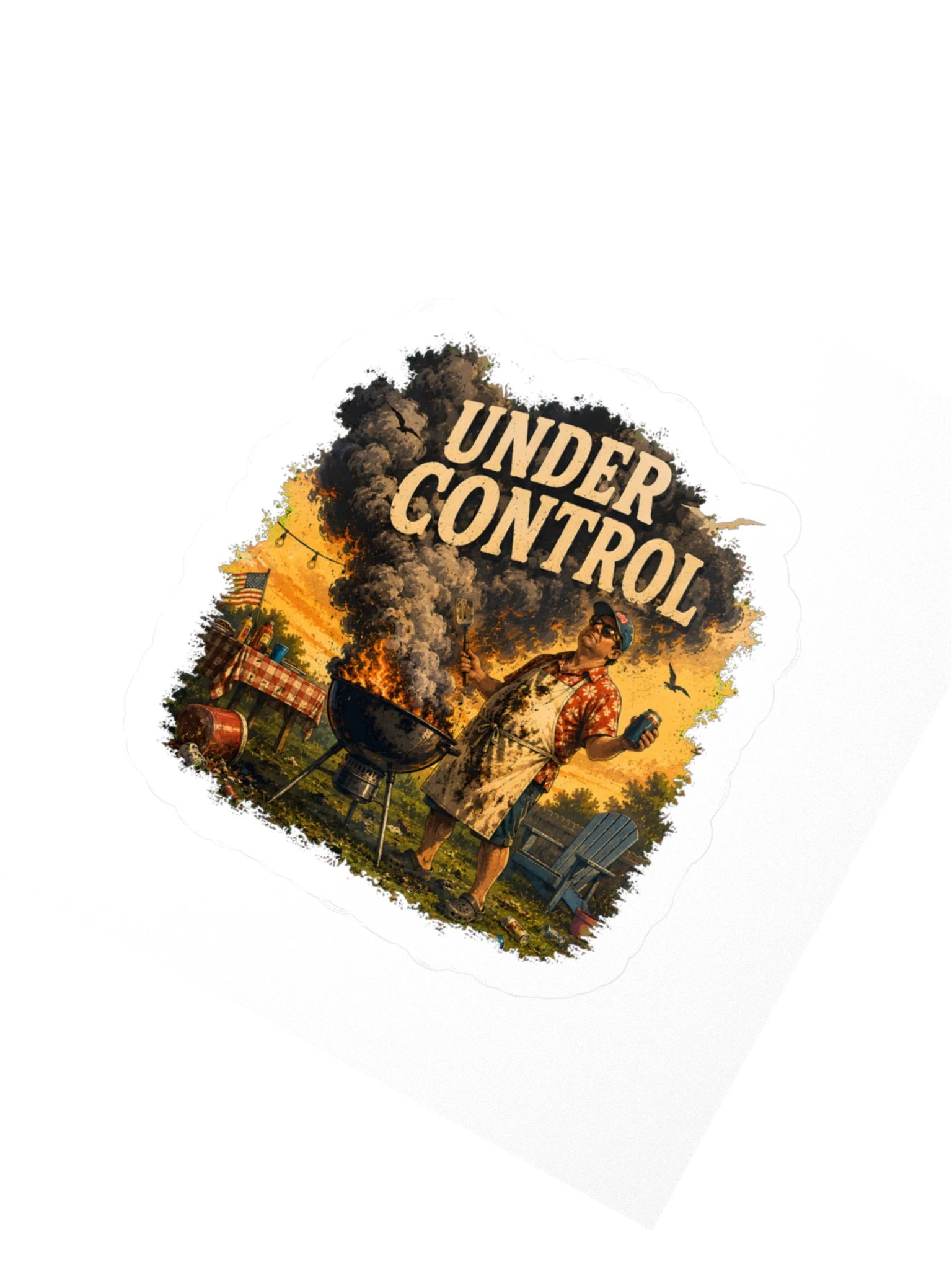 Under Control Sticker product image (2)