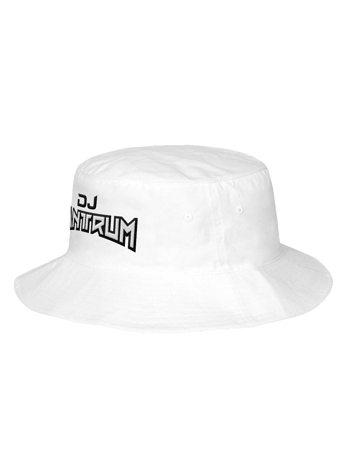 DJ TanTrum Bucket Hat (Black Trim Logo) - Cropped Logo product image (2)