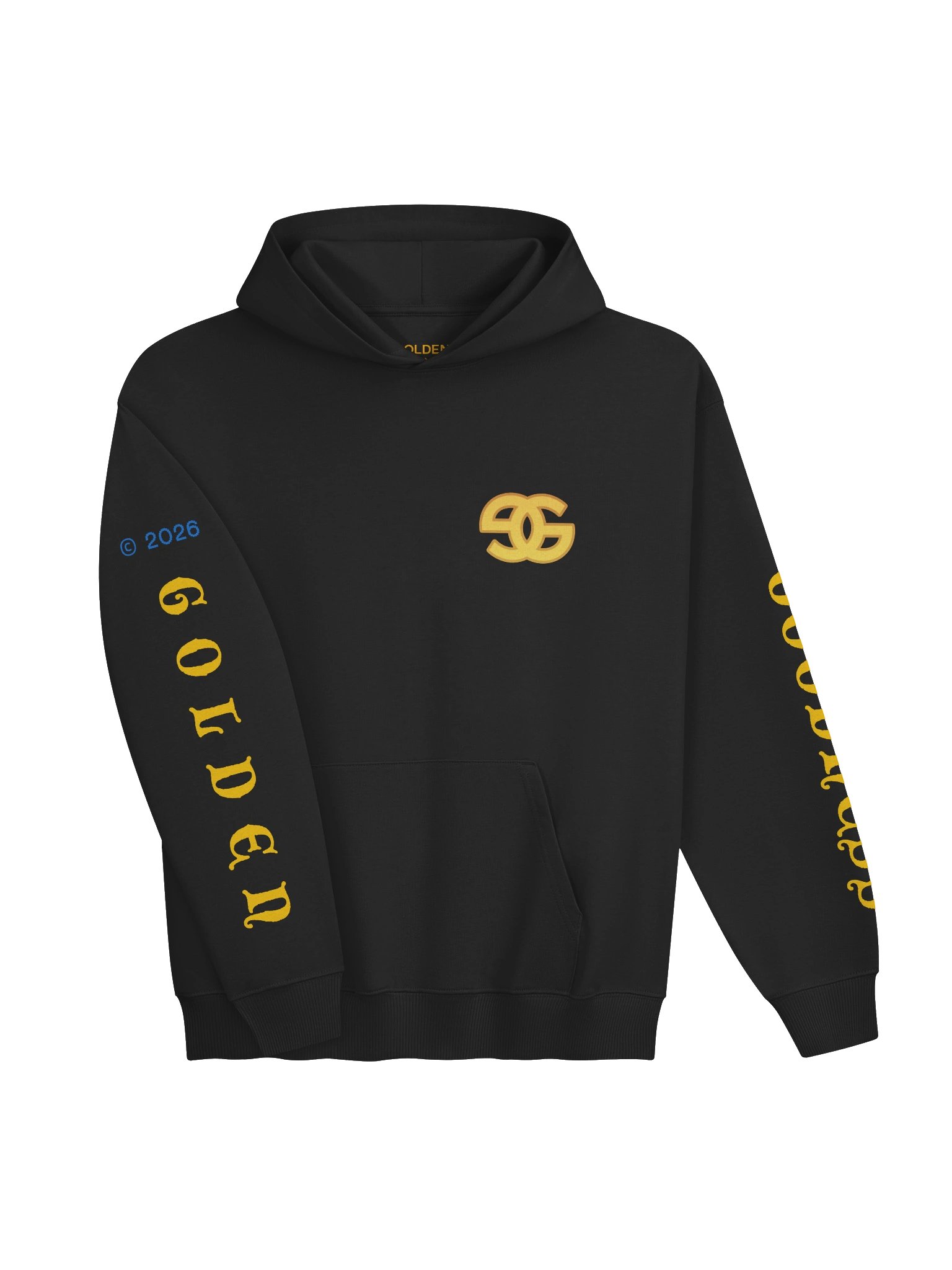GG Loop Graphic Luxury Organic Cotton Hoodie product image (3)