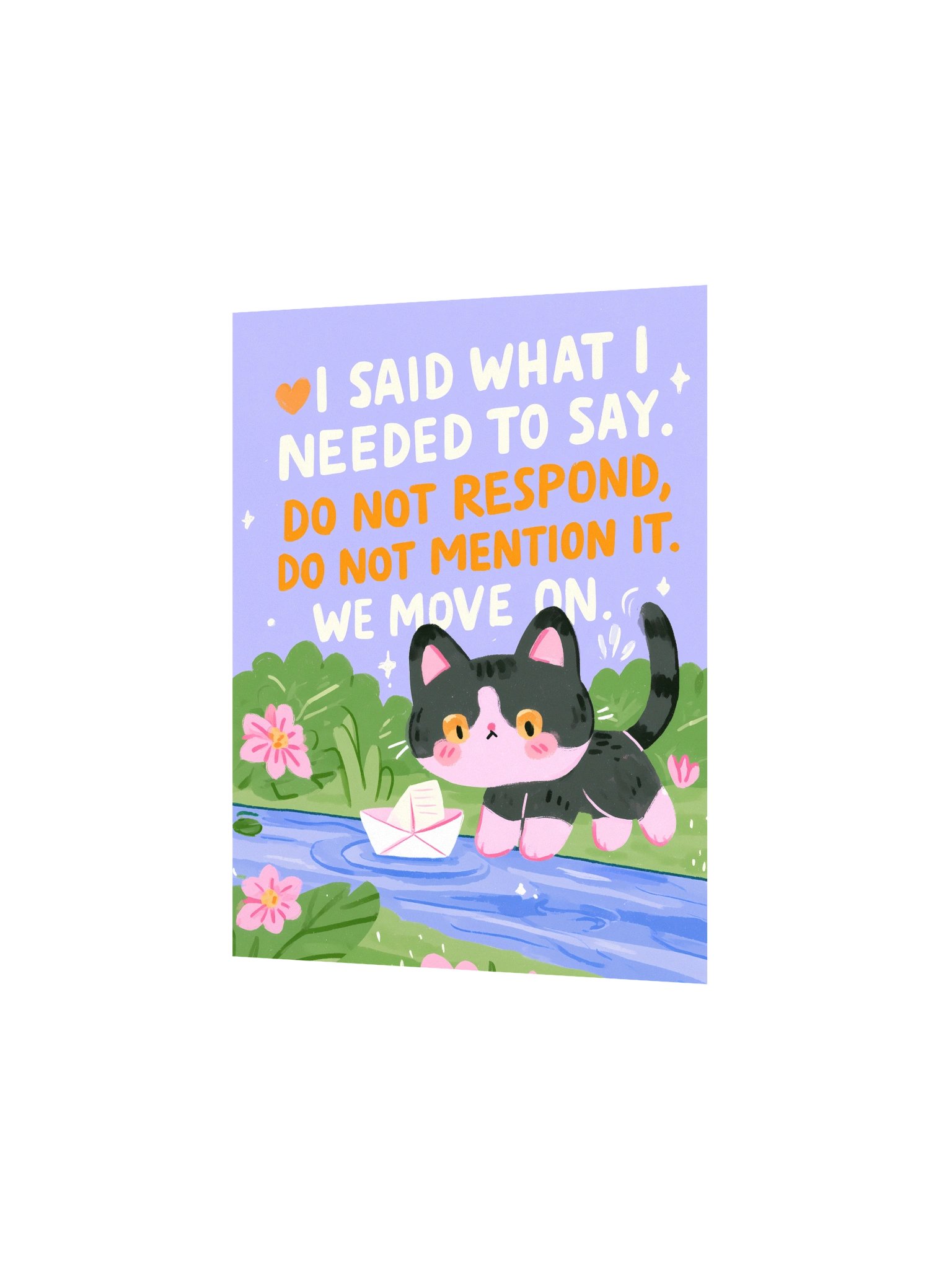 Do Not Respond Cat Poster product image (6)