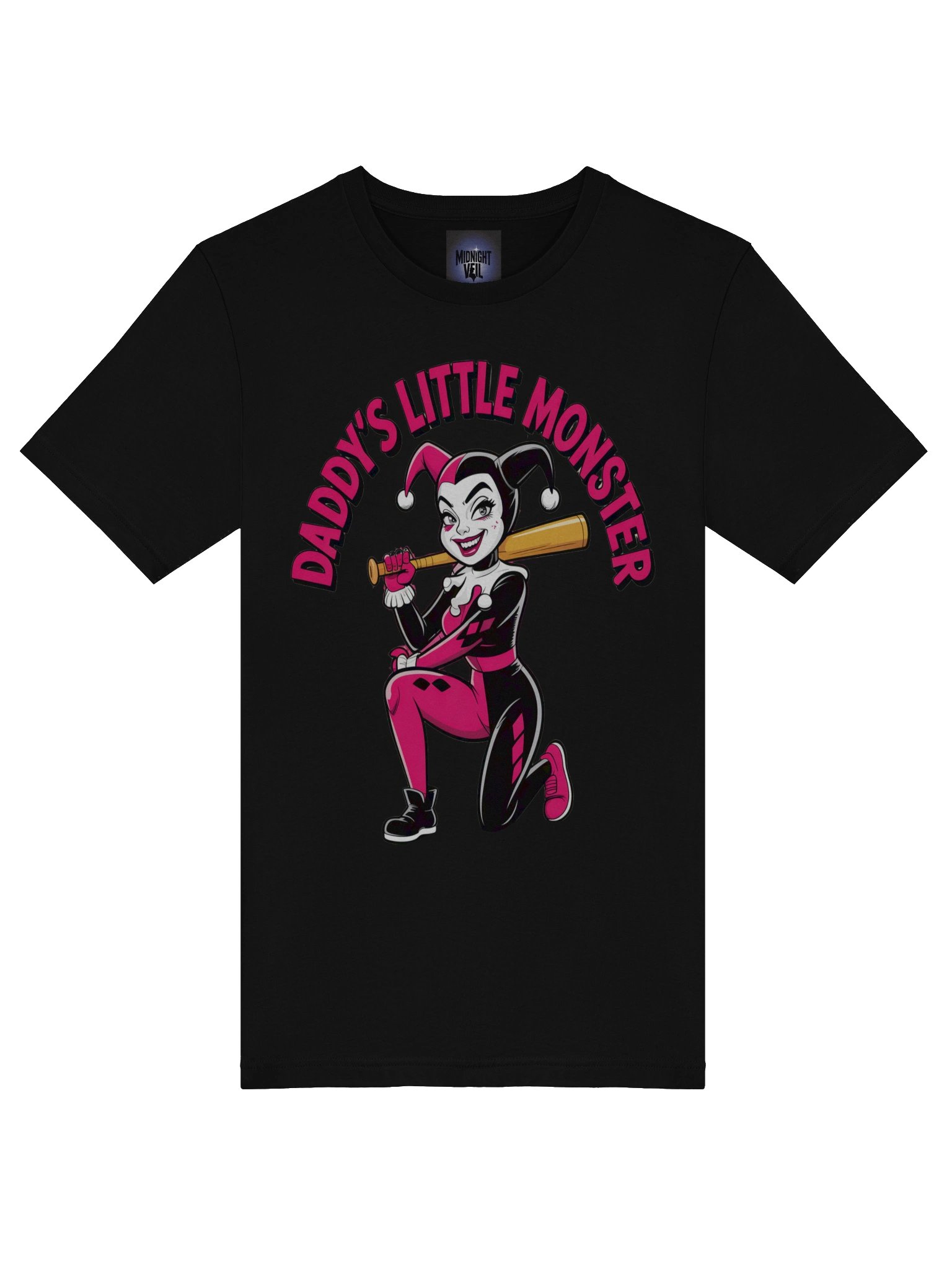 Daddy's Darling Demon: Harley Quinn Little Monster T-Shirt product image (7)