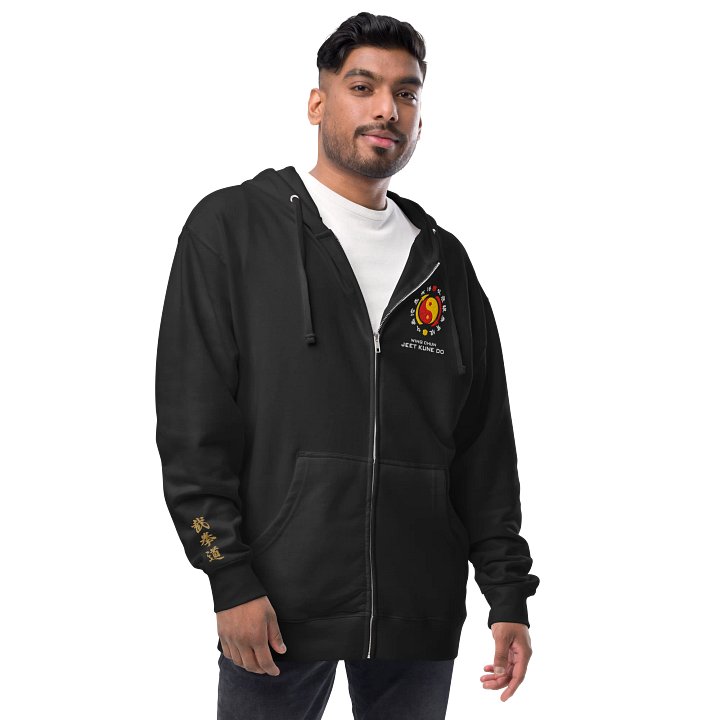 Sifu Nate Wing Chun & Jeet Kune Do Embroidered Zip Hoodie product image (2)