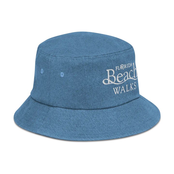 FBW EMBROIDERED Capstone Denim Bucket Hat product image (2)