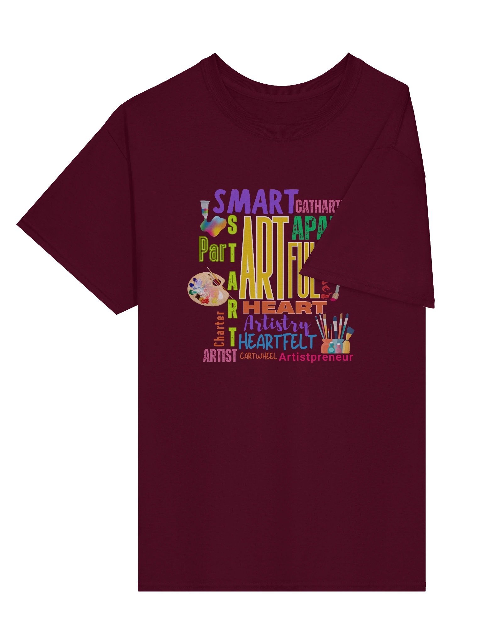 Artistic Vibe Collage T-Shirt product image (17)