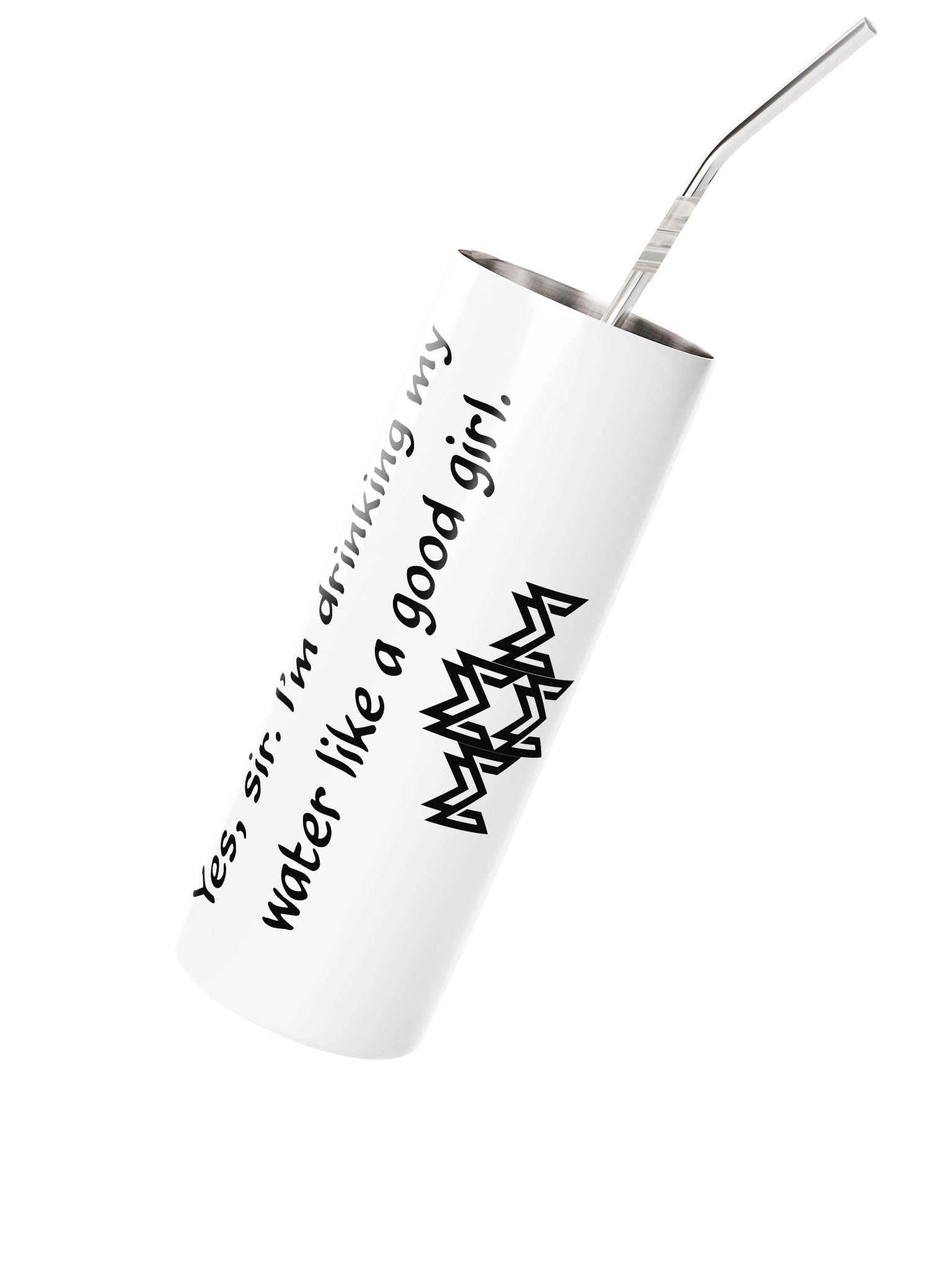 Drinking my water - tumbler product image (2)