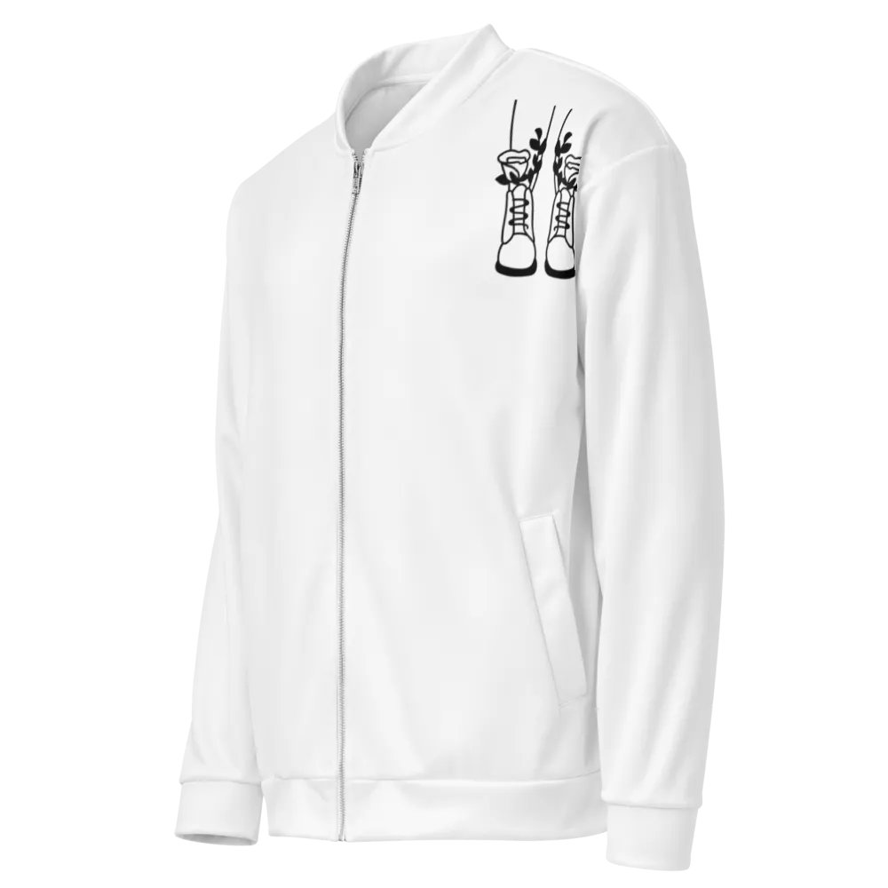 Infinite Black All-Over Bomber Jacket product image (4)