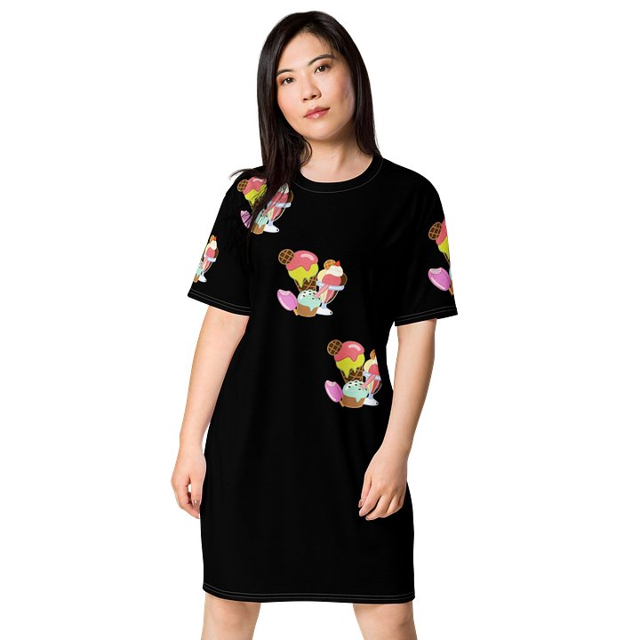 Sweet Treats Delight All-Over T-Shirt Dress product image (1)