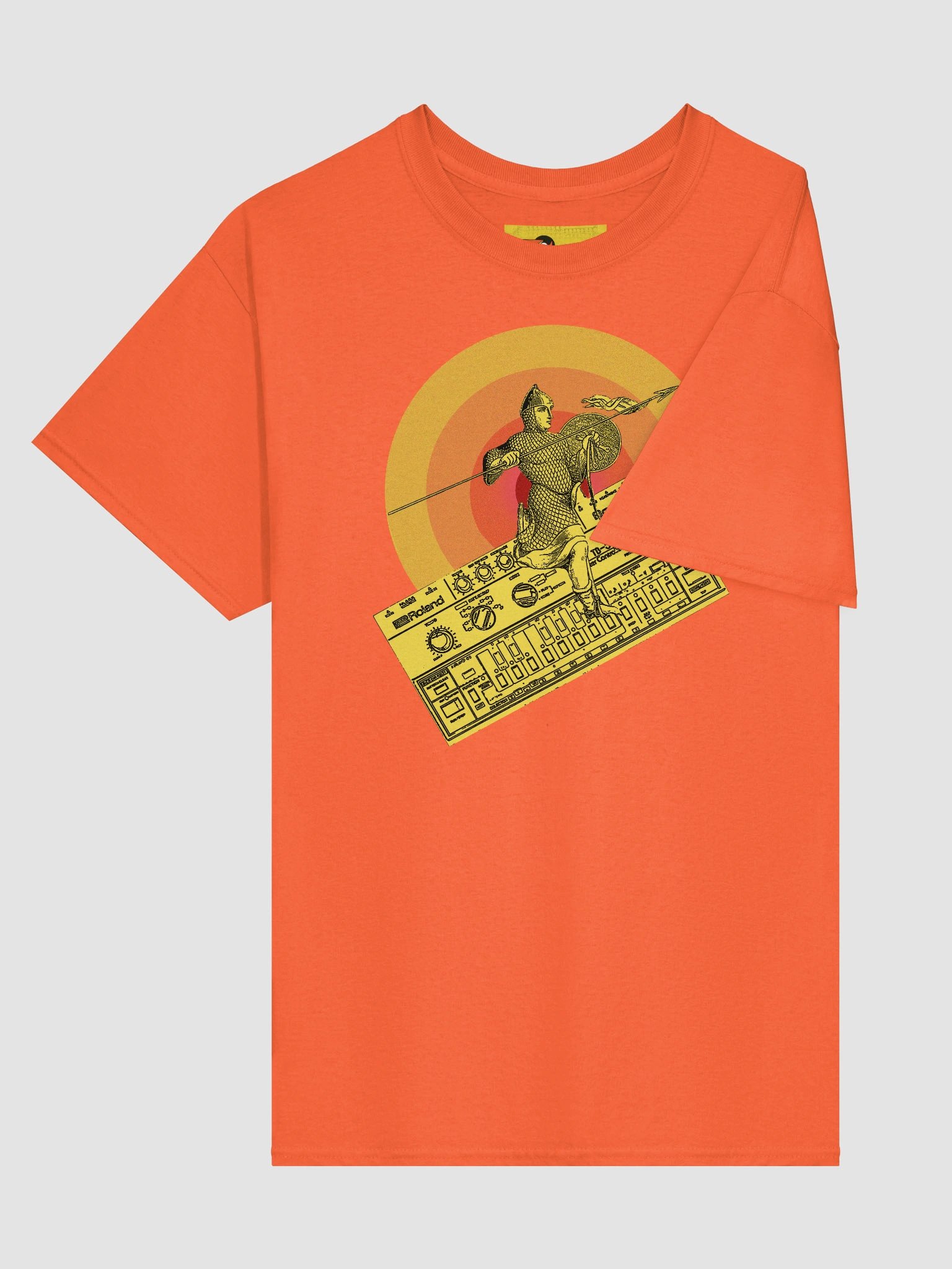 Ride the Liquid Pulse II, (tb-3-0-3 tribute) by Frank Fonik, Techno EDM Unisex t-shirt product image (3)