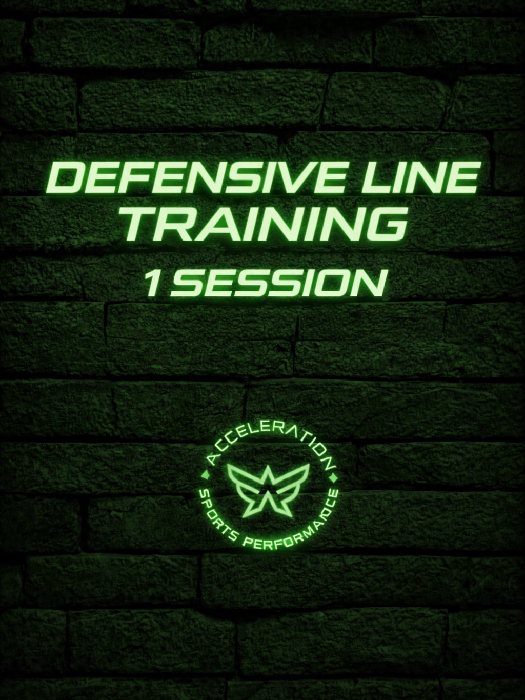 Defensive Line Training (1 Session) product image (1)