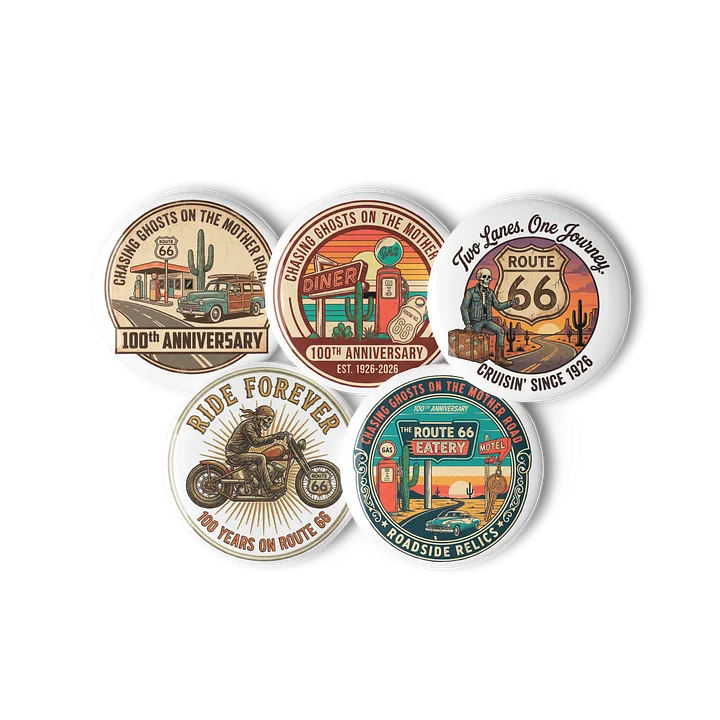 Route 66 Anniversary Collection - V1 Pins product image (1)