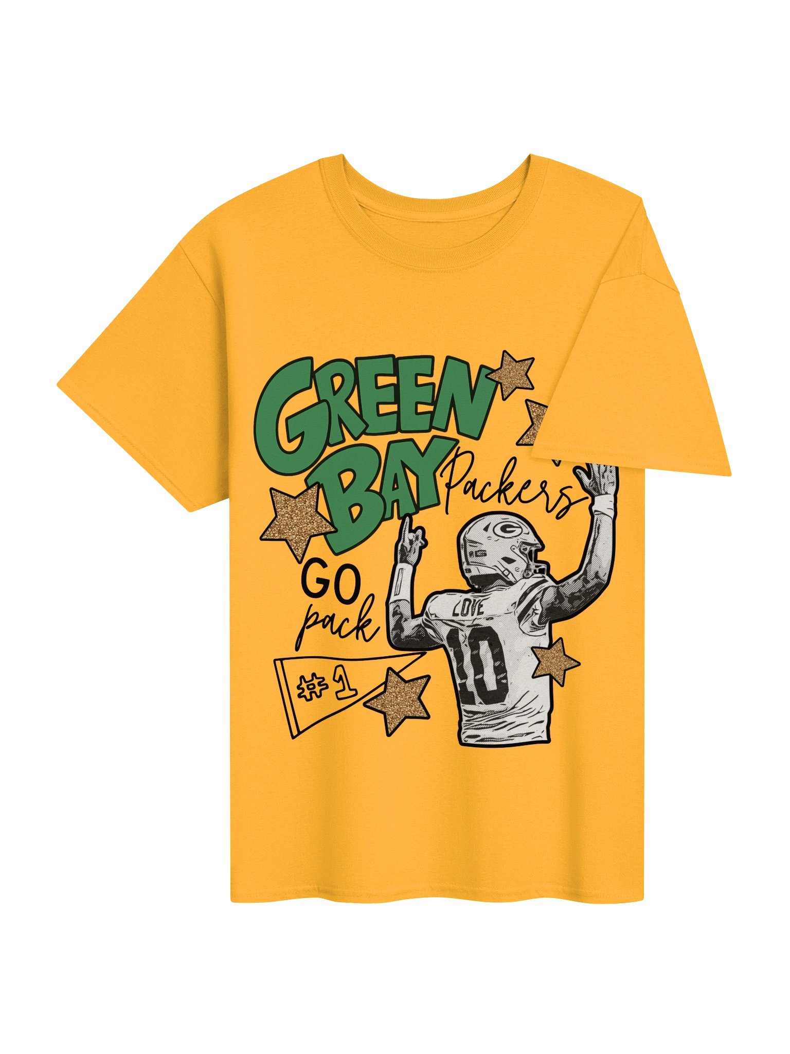 Go Packer Jordan Love Gildan Classic Tee product image (4)